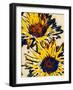 Blue & Yellow Pop-Heidi Bannon-Framed Photo