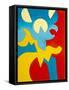 Blue-Yellow-Red, 2009-Jan Groneberg-Framed Stretched Canvas