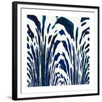 Blue Zebra-Margaret Juul-Framed Giclee Print