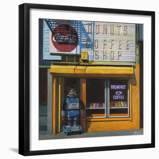 Blue Zeroid-Eric Joyner-Framed Giclee Print