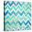 Blue Zig Zag-Patricia Pinto-Stretched Canvas