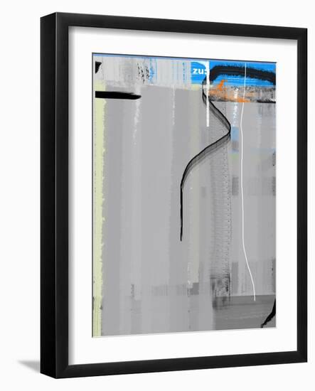 Blue Zu-NaxArt-Framed Art Print