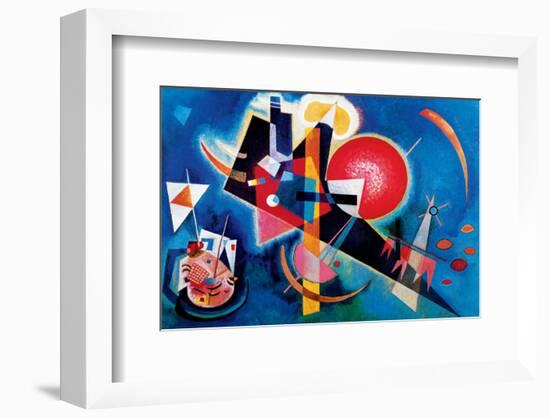 Blue-Wassily Kandinsky-Framed Premium Giclee Print