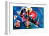 Blue-Wassily Kandinsky-Framed Premium Giclee Print
