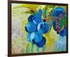 Blue-null-Framed Art Print