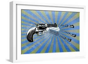 Blue-Mark Ashkenazi-Framed Giclee Print