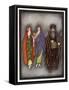 Bluebeard Alarms the Sisters-Jennie Harbour-Framed Stretched Canvas