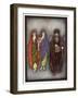 Bluebeard Alarms the Sisters-Jennie Harbour-Framed Art Print