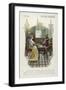 Bluebeard Forbids His Wife to Enter His Room-null-Framed Giclee Print