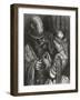 Bluebeard Warns Her About the Key to the Room She is Forbidden to Enter-Gustave Dor?-Framed Photographic Print