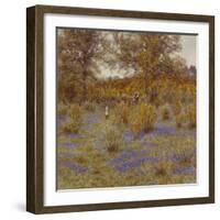 Bluebell Copse-Helen Allingham-Framed Giclee Print