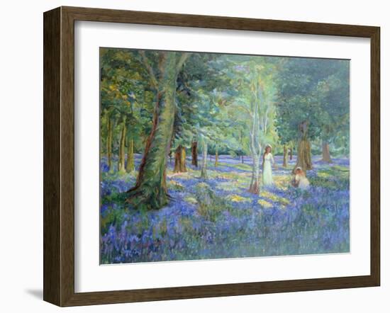Bluebell Wood, 1908-Robert Tyndall-Framed Giclee Print