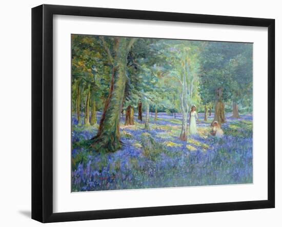 Bluebell Wood, 1908-Robert Tyndall-Framed Giclee Print