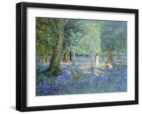 Bluebell Wood, 1908-Robert Tyndall-Framed Giclee Print