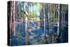 Bluebell Wood, 2009-Martin Decent-Stretched Canvas