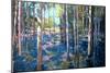 Bluebell Wood, 2009-Martin Decent-Mounted Giclee Print