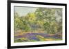 Bluebell Wood-Augustus William Enness-Framed Premium Giclee Print