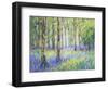 Bluebell Woods-Jennifer Gardner-Framed Art Print