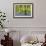 Bluebells and Beech Trees in West Woods, Wiltshire, England. Spring (May)-Adam Burton-Framed Photographic Print displayed on a wall