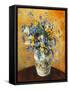 Bluebells and Narcissi in a Decorated Vase, (Oil on Canvas)-James Bolivar Manson-Framed Stretched Canvas