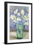 Bluebells and Yellow Flowers, 1994-Sophia Elliot-Framed Giclee Print