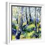 Bluebells and Yellow-Mary Smith-Framed Giclee Print