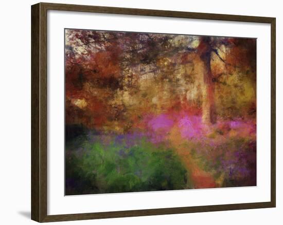 Bluebells at Calke Abbey-Mark Gordon-Framed Giclee Print