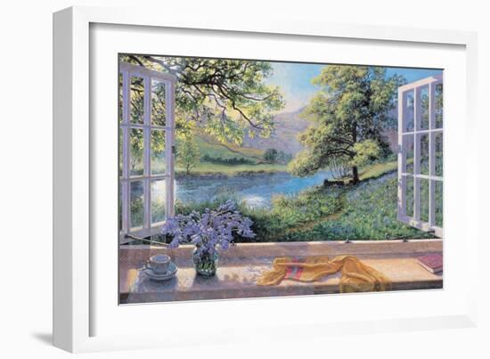 Bluebells-Stephen Darbishire-Framed Art Print