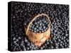 Blueberries at Market for Sale, Helsinki, Finland-null-Stretched Canvas