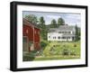 Blueberries in Season-Bob Fair-Framed Giclee Print