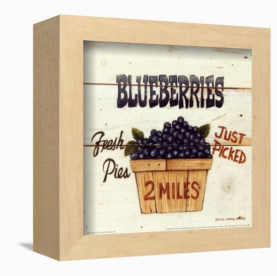 Blueberries Just Picked-David Carter Brown-Framed Art Print