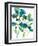 Blueberry Blooms I-Rebecca Meyers-Framed Art Print