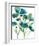 Blueberry Blooms I-Rebecca Meyers-Framed Art Print