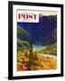 "Blueberry Hill" Saturday Evening Post Cover, August 13, 1955-John Clymer-Framed Giclee Print