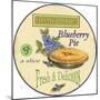 Blueberry Pie-Vintage Sign-Jean Plout-Mounted Giclee Print