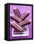 Blueberry Pops-Clive Streeter-Framed Stretched Canvas