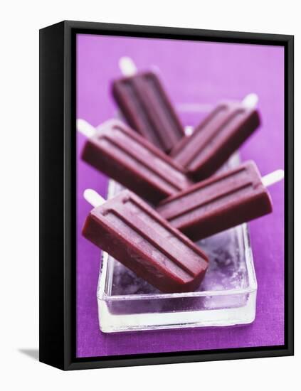 Blueberry Pops-Clive Streeter-Framed Stretched Canvas