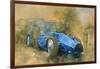 Bluebird at Brooklands-Peter Miller-Framed Giclee Print