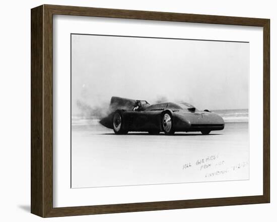 Bluebird at Daytona, 1935-null-Framed Photographic Print