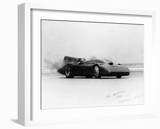 Bluebird at Daytona, 1935-null-Framed Photographic Print