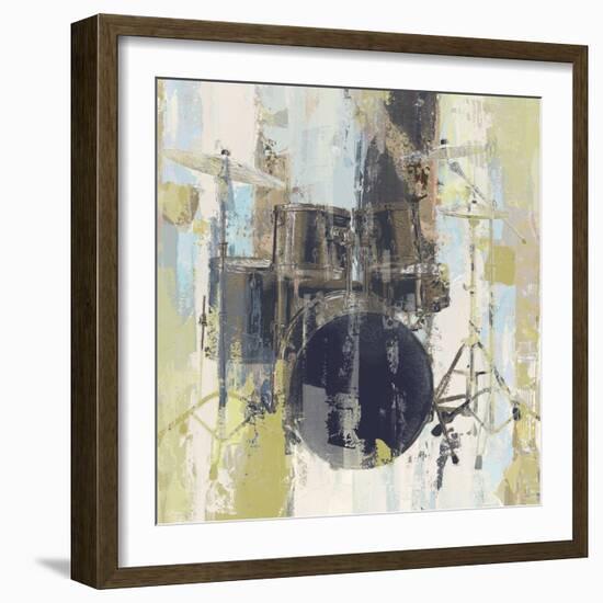 Bluebird Drum-Studio W-DH-Framed Art Print