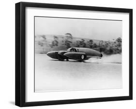 Bluebird K7 on Coniston Water, Cumbria, 1958-null-Framed Photographic Print