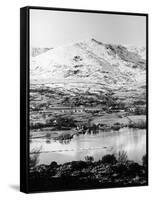 Bluebird K7 on Coniston Water, Cumbria, Possibly Christmas Day, 1966-null-Framed Stretched Canvas