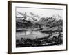 Bluebird K7 on Coniston Water, Cumbria, Possibly Christmas Day, 1966-null-Framed Photographic Print