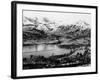 Bluebird K7 on Coniston Water, Cumbria, Possibly Christmas Day, 1966-null-Framed Photographic Print