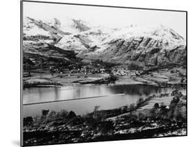 Bluebird K7 on Coniston Water, Cumbria, Possibly Christmas Day, 1966-null-Mounted Photographic Print