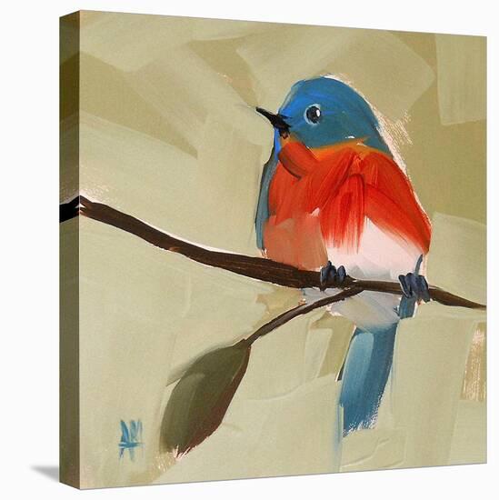 Bluebird No. 21-Angela Moulton-Stretched Canvas