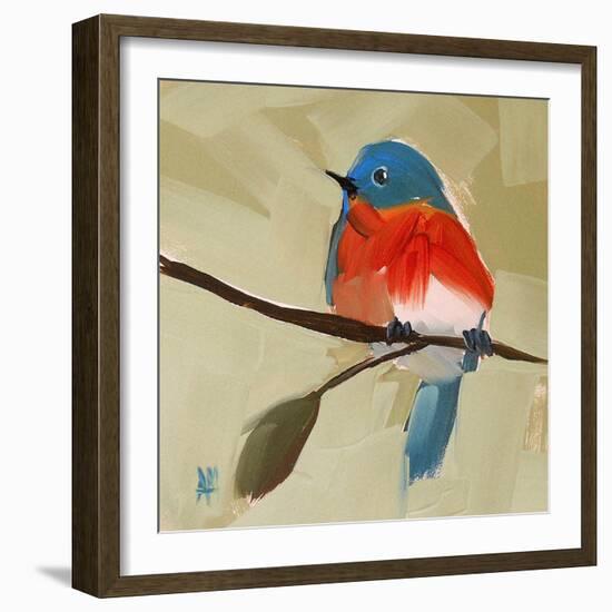 Bluebird No. 21-Angela Moulton-Framed Art Print