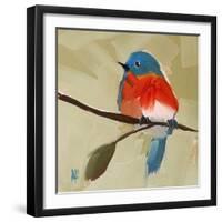 Bluebird No. 21-Angela Moulton-Framed Art Print