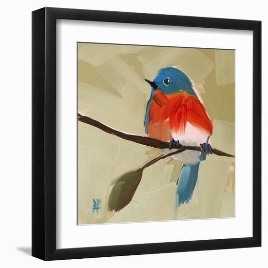 Bluebird No. 21-Angela Moulton-Framed Art Print